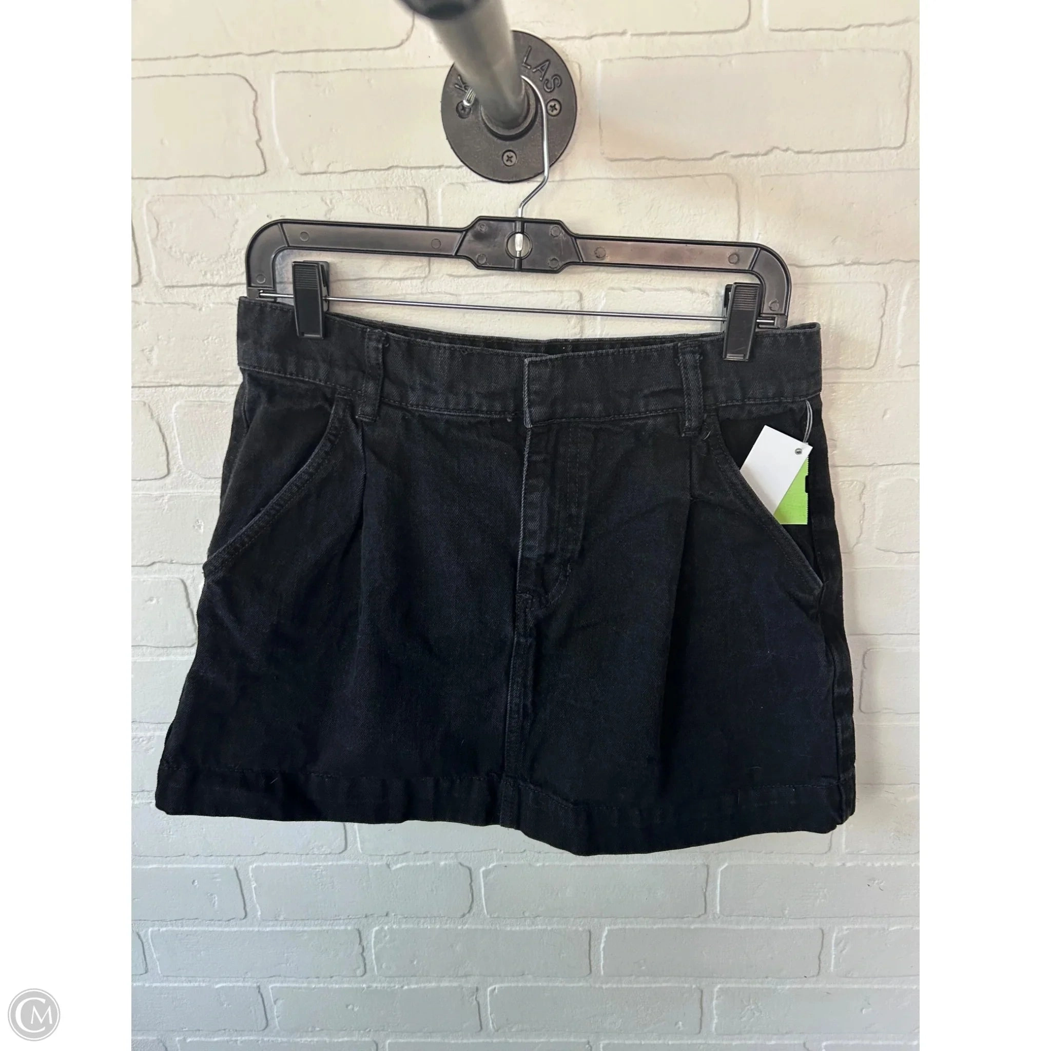 Skirt Mini & Short By We The Free In Black Denim, Size: 8