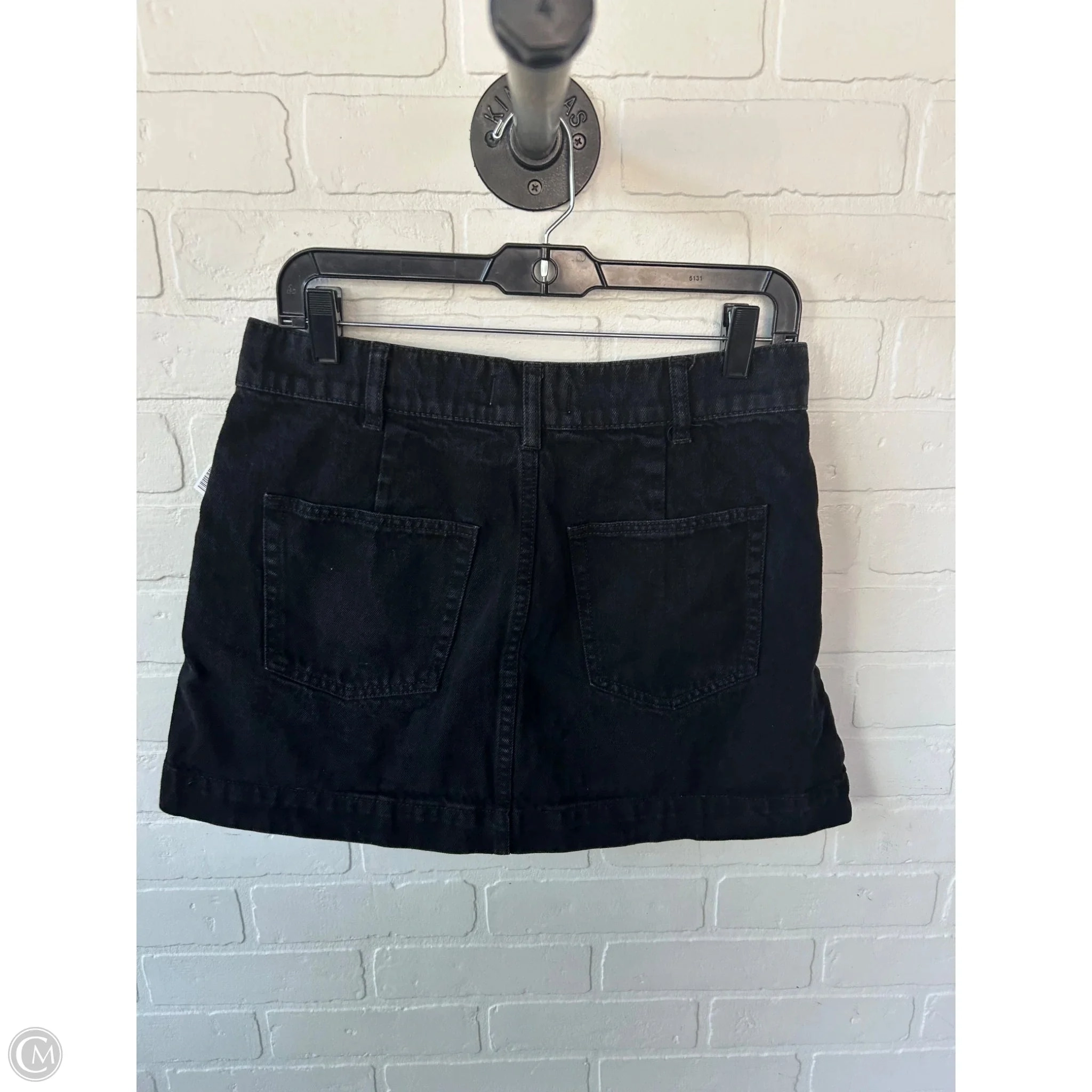 Skirt Mini & Short By We The Free In Black Denim, Size: 8