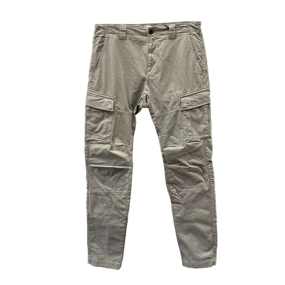 Stretch Sateen Ergonomic Cargo Pants Vintage Khaki