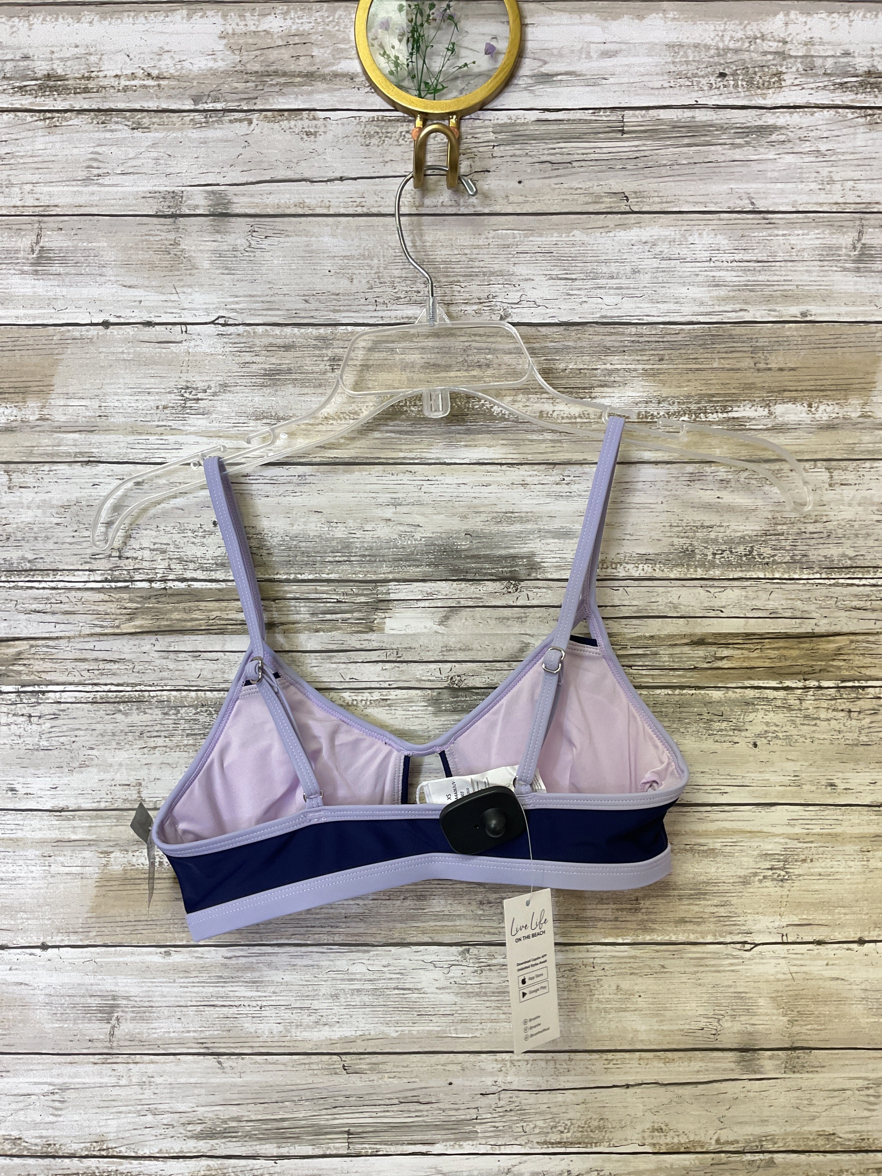 Swimsuit Top By Cupshe In Blue & Purple, Size:Xs