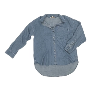 Top Ls By Loft In Blue Denim, Size:M