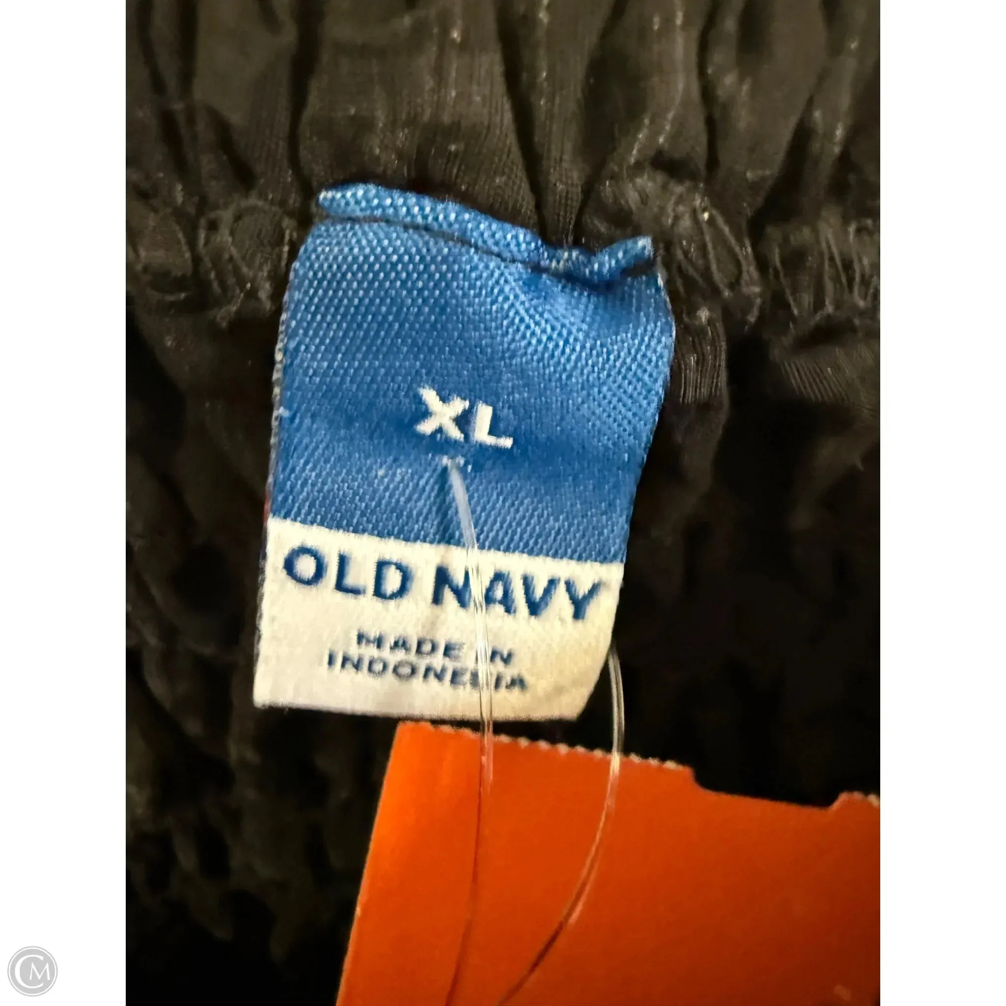 Top Short Sleeve By Old Navy In Black, Size: Xl