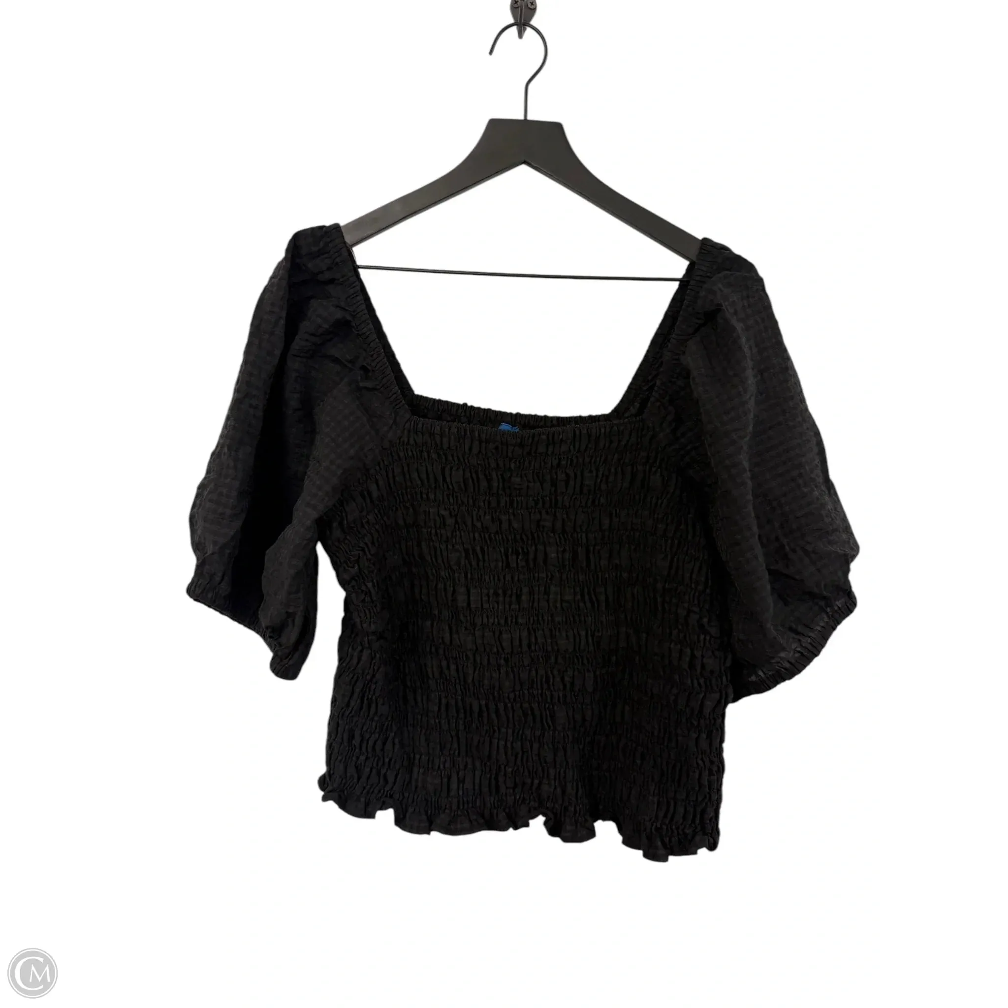 Top Short Sleeve By Old Navy In Black, Size: Xl