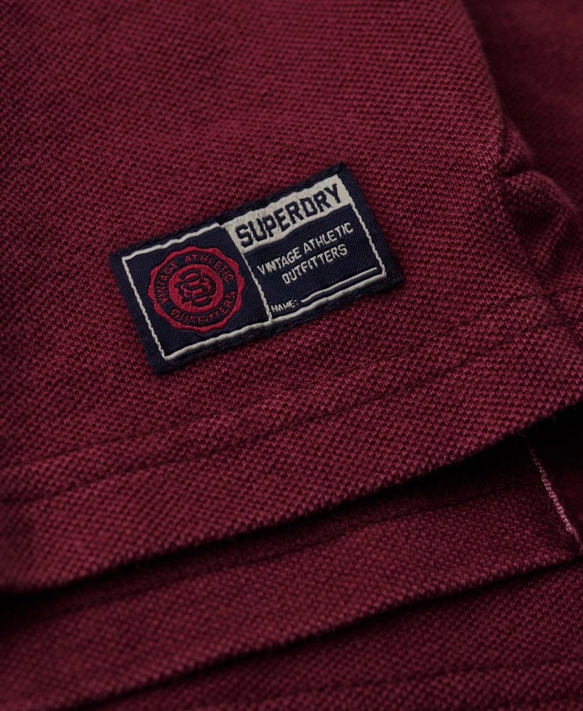 Vintage Athletic Polo | Rich Burgundy