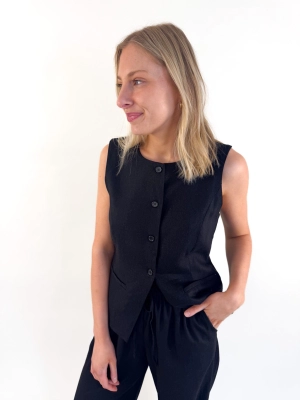 Wesley Button Up Vest