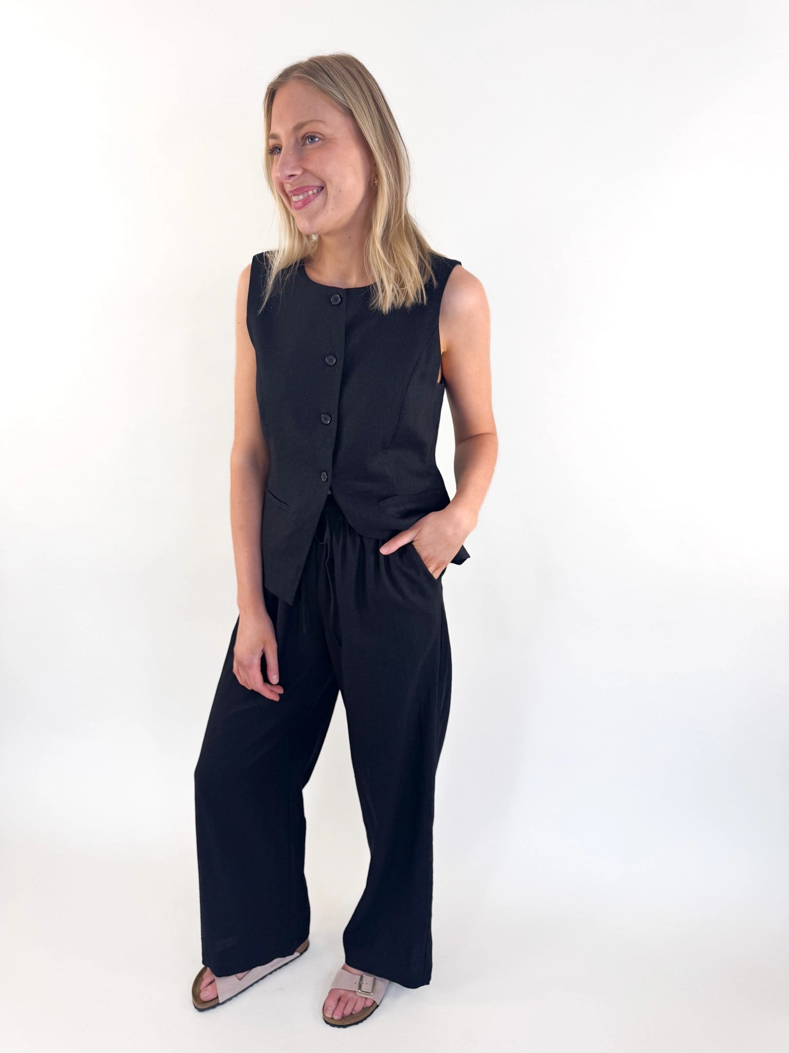 Wesley Button Up Vest