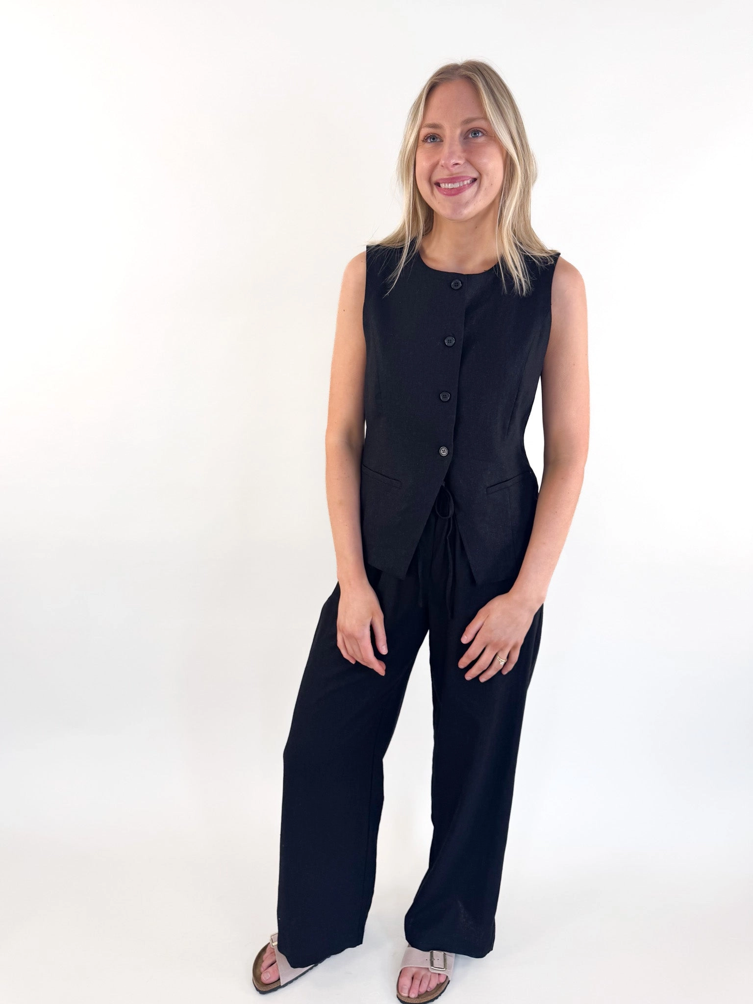 Wesley Button Up Vest