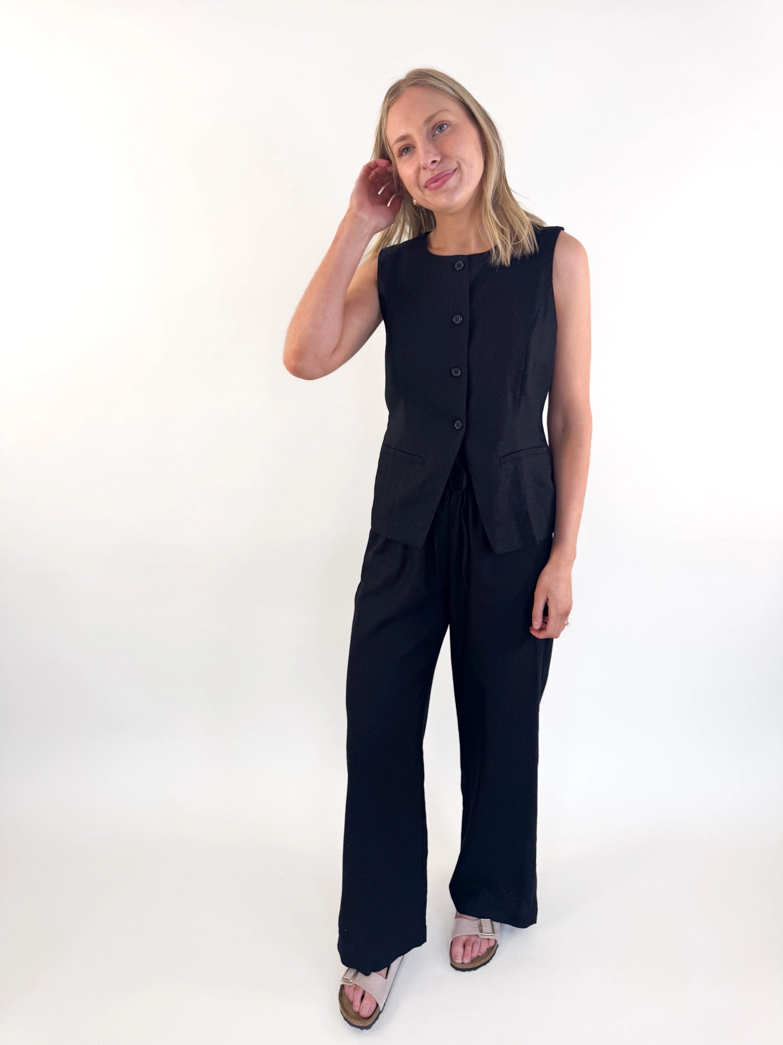 Wesley Button Up Vest