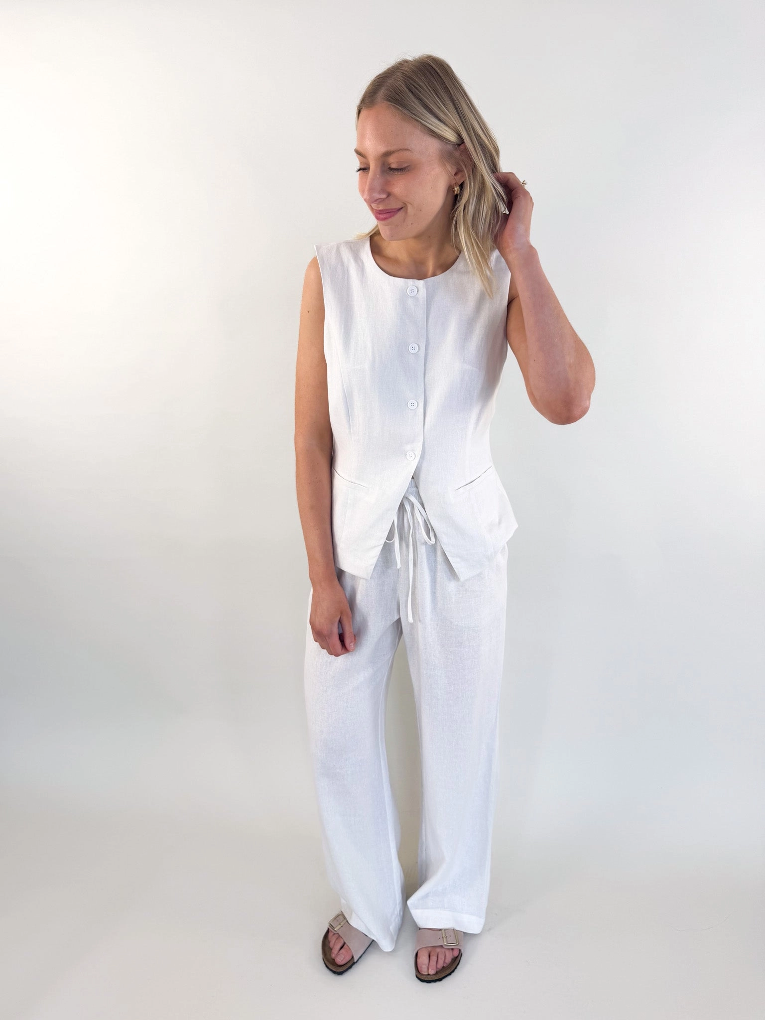 Wesley Button Up Vest