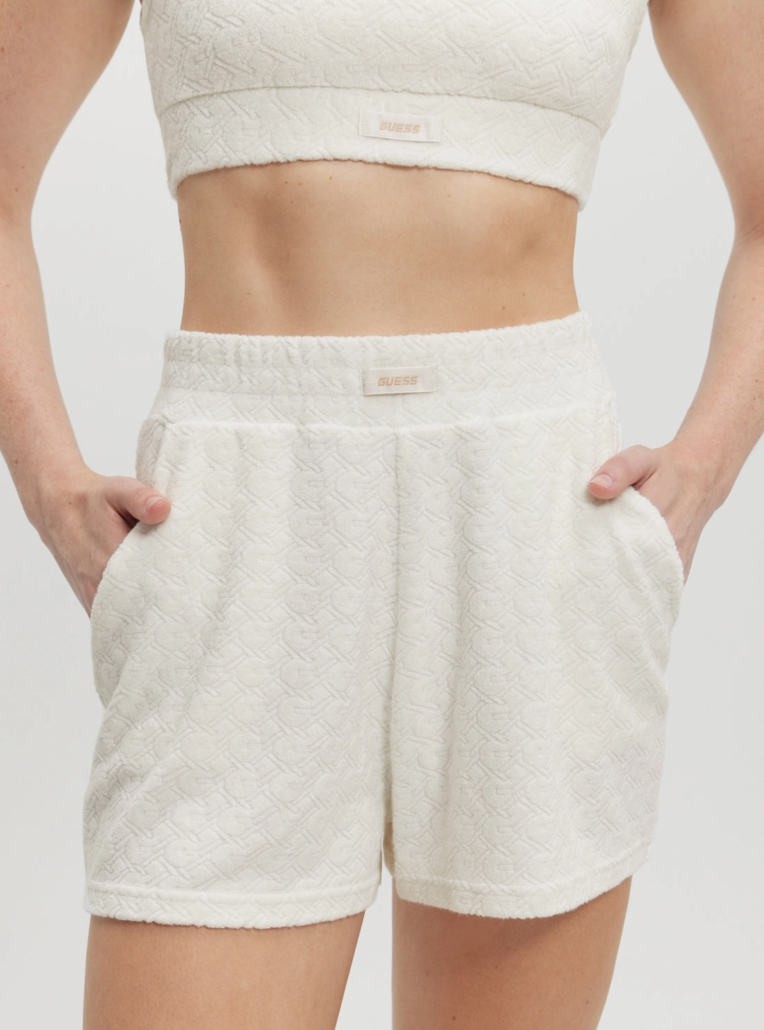 White Lola Active Short