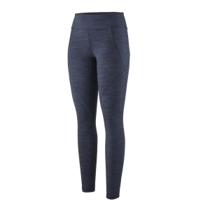Womens Patagonia Centered Tights - Space Dye: Dolomite Blue